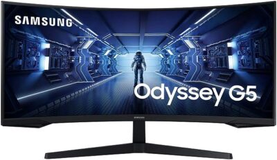 Unveiling the Immersive Gaming Experience: Samsung’s 34″ Odyssey G5 Ultra-Wide Gaming Monitor